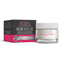 Mineralia - Crema Antirughe Tonificante Protettiva - con Magnesio - 50 ml - Retinol Complex