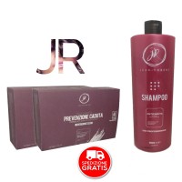 Kit Anticaduta - Shampoo 1000 ml + 24 Fiale x 10 ml - Jean Robert