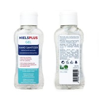NielsPlus Gel Hand Sanitizer 75% alcohol 120ml citrus Disinfettante Mani