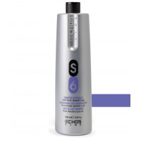 Shampoo Antigiallo S6 - Capelli Decolorati o Grigi -1000 ml - Echosline