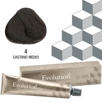 EOC Cube - Naturale - 4 Castano Medio - Colorazione Cosmetica Permanente - 60 ml - AlfaParf Milano