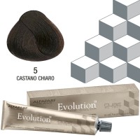 EOC Cube - Naturale - 5 Castano Chiaro - Colorazione Cosmetica Permanente - 60 ml - AlfaParf Milano