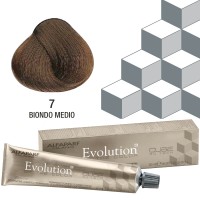 EOC Cube - Naturale - 7 Biondo Medio - Colorazione Cosmetica Permanente - 60 ml - AlfaParf Milano
