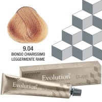 EOC Cube - 9.04 Biondo Chiarissimo Leggermente Rame - Colorazione Cosmetica Permanente - 60 ml - AlfaParf Milano