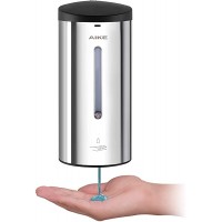 Dispenser Sapone Automatico Touchless da Muro in Acciaio Inox Con Sensore a Infrarossi per Bagno e Cucina - Capacità 700 ml